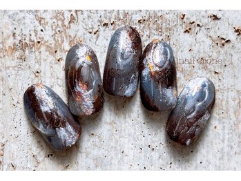 デザート風ニュアンスネイル