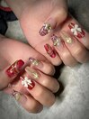 クリスマスネイル