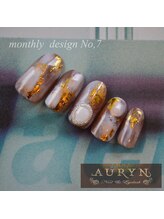 アウリン(AURYN)/６月monthly &nbsp;design No,7