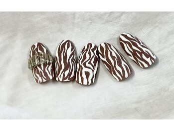 ネイル ブーマー(Nail BOOMER)/ゼブラ柄/アニマル柄