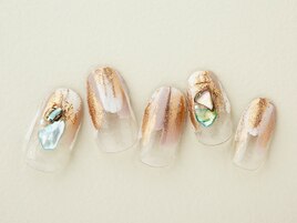 塗りかけニュアンス