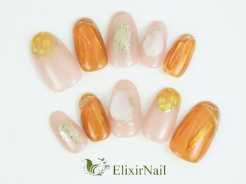 エリクサーネイル 池袋(Elixir Nail)/定額a シンプル/クーポン使用