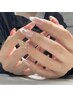 オフ別　　Hand：フレンチネイル￥7000