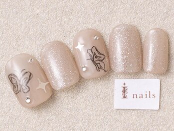 アイネイルズ 三宮店(I nails)/色鉛筆きらきらネイル