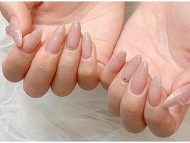 ベース有りラメグラ×パーツ