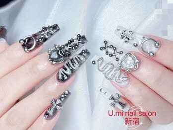 ユミ(U mi)/チップ長さ出し持ち込みデザイン