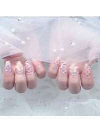 さくらんぼネイル