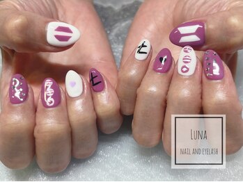 アポロランド ルーナ/画像持ち込みネイル♪