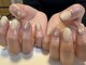 アネモネネイル(anemone nail)の写真