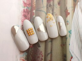 グレー+ブロッキングミラー