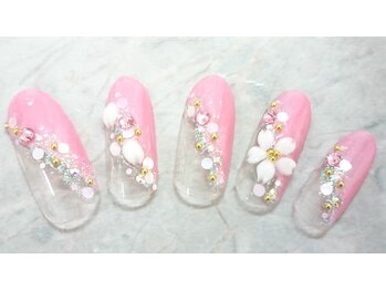 定額ネイル7260円