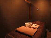 健楽園/店内は落ち着いた個室空間