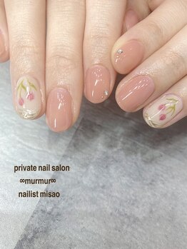 プライベート ネイルサロン マーマ(murmur)/フラワーネイル
