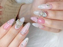 ハミ 新大久保(H'ami)/ワンホンツイードネイル