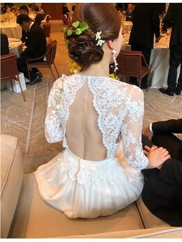 サロンド ベレーゼ/当日までお背中も輝いて見せる