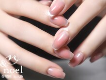ノエル(Noel)/チークネイル×マグネットグラデ