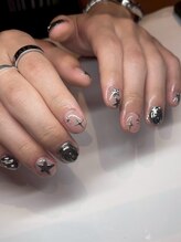 モカ 心斎橋(moca by Lee)/【Aina】メンズネイル