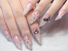 エムズネイル 高木店/大人可愛い