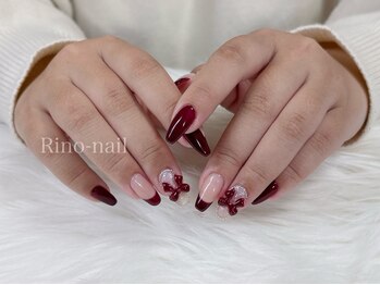 リノネイル(Rino-nail)の写真/《オフィス/ニュアンス/トレンド全てが想像以上の仕上がり》フィルイン施術で自爪に優しく、可愛く♪