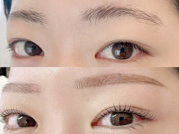 レレガンス(LELEGANCE)/美眉アイブロウ×まつげパーマ