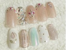 ネイルアンドアイ リリー 住道店(Lily)/季節のトレンドデザイン¥7700～