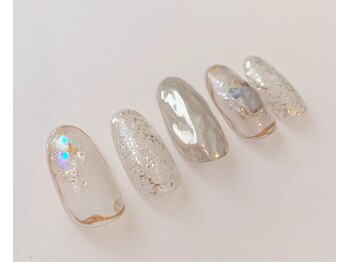 ダリア 大宮店(DAHLIA)/オーロラ&シルバーデザイン