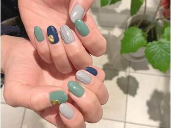 ネイルズ ララ(nails Lala)/ニットネイル