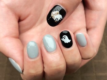 プラハネイル(+HER 美甲)/ハロウィンネイル