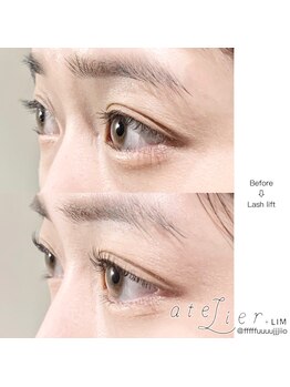 アトリエ プラス リム(atelier +LIM)/ラッシュリフト/まつげパーマ