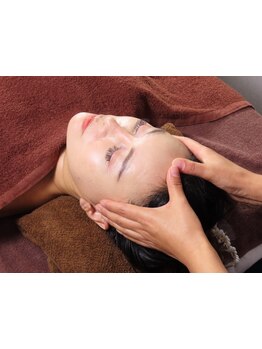 ヘッドスパで癒されたい