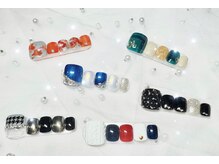 ネイルアンドまつげエクステ専門店 ナチュラル/2024年冬フット定額デザイン