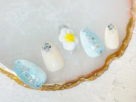 プルメリアネイル
