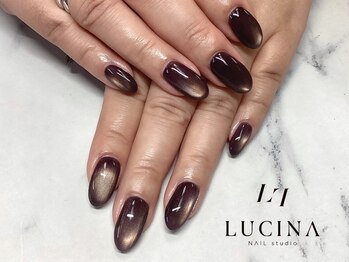 ネイルスタジオ ルキナ(LUCINA)/H-634大人カジュアルマグネイル