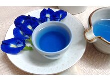 タイ古式マッサージ オアシス 上田店の雰囲気（日本では珍しい青いバタフライビー茶で、体の内側から綺麗に♪）