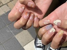 サトリネイルルーム 西宮北口(satori nail room)/ちぐはぐ//