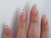 ムーイ 外苑前(mooi.)/nudy hart stone　nails