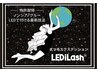 次世代LEDエクステ◎ フラットラッシュ100本 ¥9350