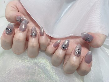モルフォネイル(Morpho nail)/#キラキラネイル