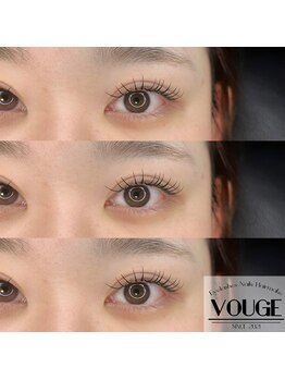 ヴォーグ(VOUGE)/フラットラッシュ120本
