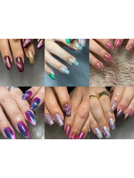 手描きアートが得意なサロン