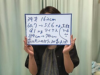 杉本接骨鍼灸院/【痩身】60.7kg→