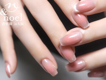 ノエル(Noel)/チークネイル×マグネットグラデ