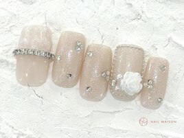 キラキラピンク薔薇￥6980