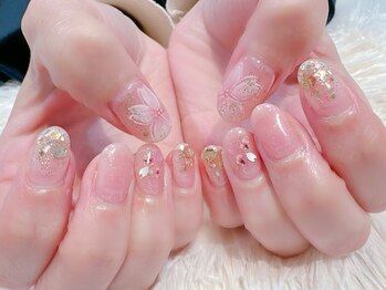 ラルネイル 大宮(Lull. nail)/＃桜ネイル＃春ネイル