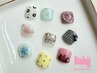 【フット】定額デザイン親指シンプルアート込み／ケア込みオフ別