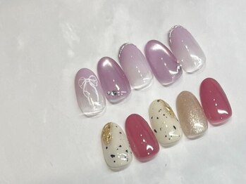 アンドローブ 銀座店(&robe)の写真/【銀座/パラジェル登録サロン】カラー・フォルム・デザインにこだわり、あなただけのとっておきネイルへ☆