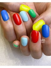 ウロネイルズ(ulo nails)/ビビットカラフルネイル