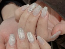 ルネネイル(Lune nail)/グレー・マグネット