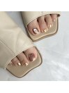 持込デザイン可能◎フットネイル