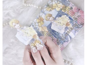 ベリル バイ スタジオ エクラン(Beryl by Studio ecrin)の写真/《推し活女子に大人気☆》繊細な手書きアートから痛ネイルまでお任せ♪3Dパーツも豊富にご用意してます◎